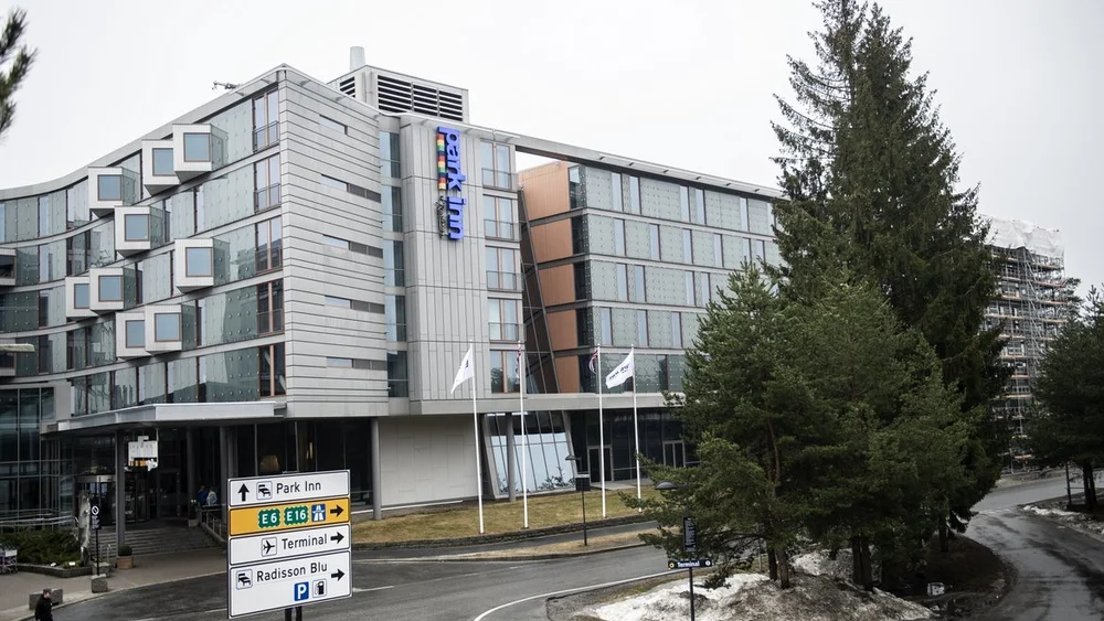 Park Inn karantenehotell Annika Byrde NTB