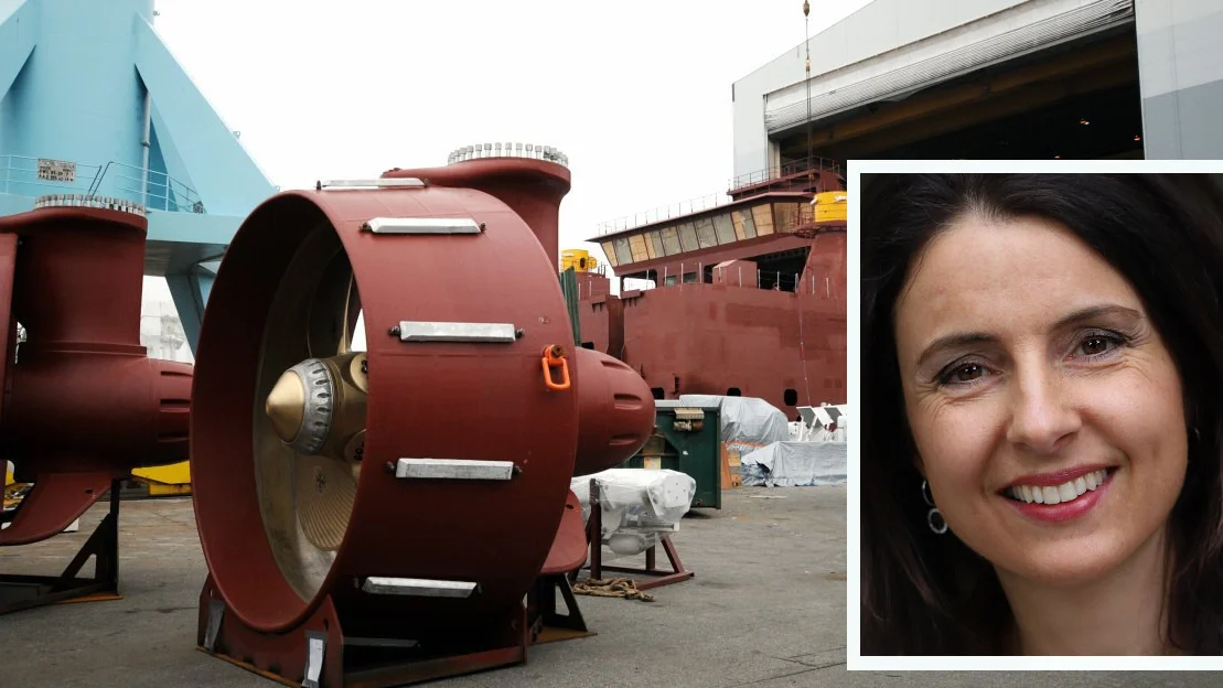 Ulstein maritim industri innfelt jenny klinge foto marius ragne b lysakr senterpartiet 11