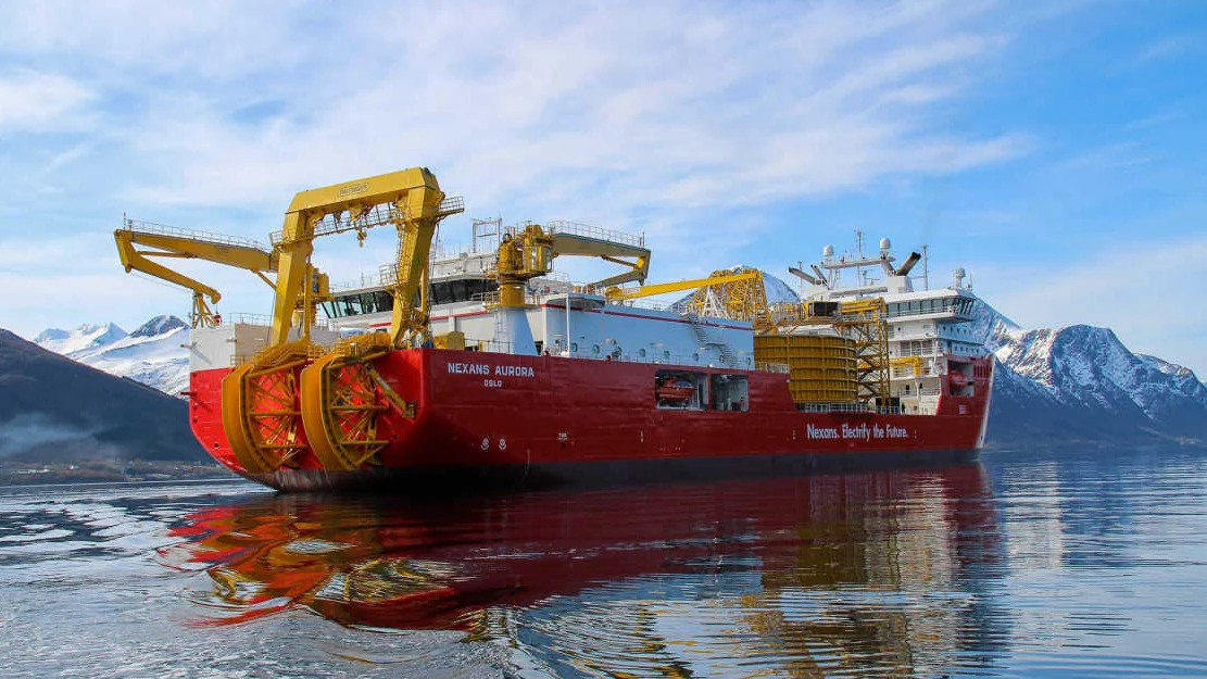 Nexans Aurora sea trial IMG 0073 CR Ulstein Group Foto Ulstein Group
