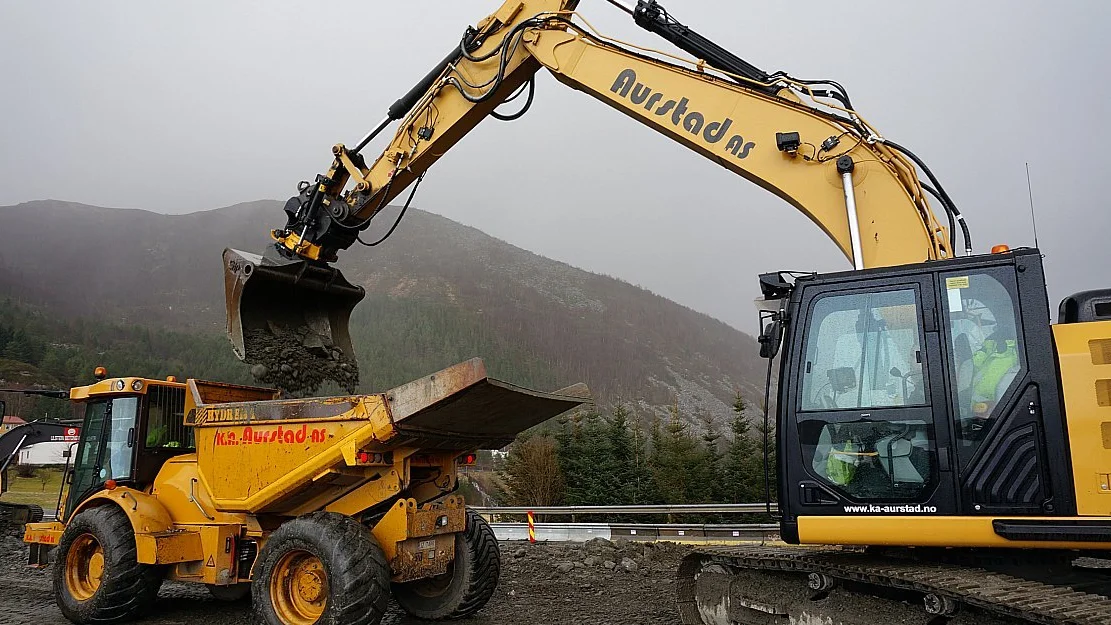 K A Aurstad på garnesskiftet