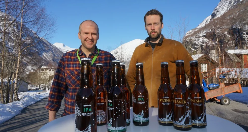 Kenneth løken Frank Maråk geiranger Bryggerig foto Ogne