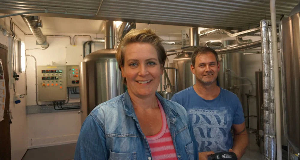 Synnøve Bjørnstad Stein Harald Døving Tonga Gardsbryggeri foto Ogne