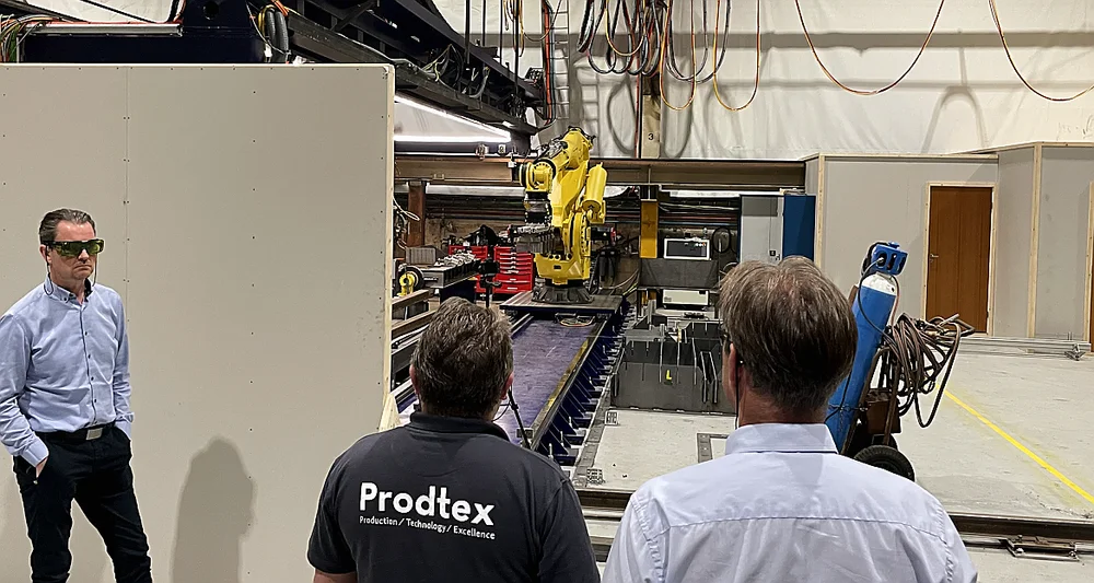 Prodtex mai 2021 illustrasjon robot foto Marius