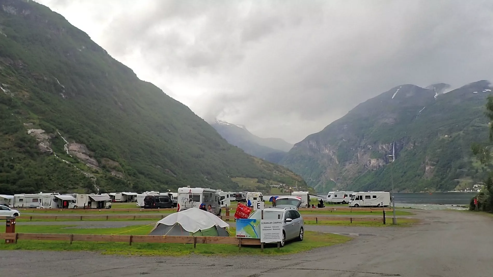 Geiranger Camping foto Ogne