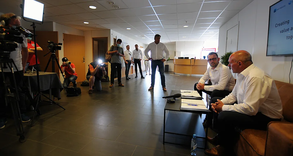 Mmc first process sølvtrans signering kontrakt juni 2021 mjølstadneset 11