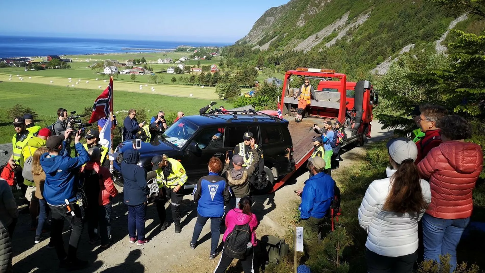 Haramsøya protest Hilde Beate Ellingsæter