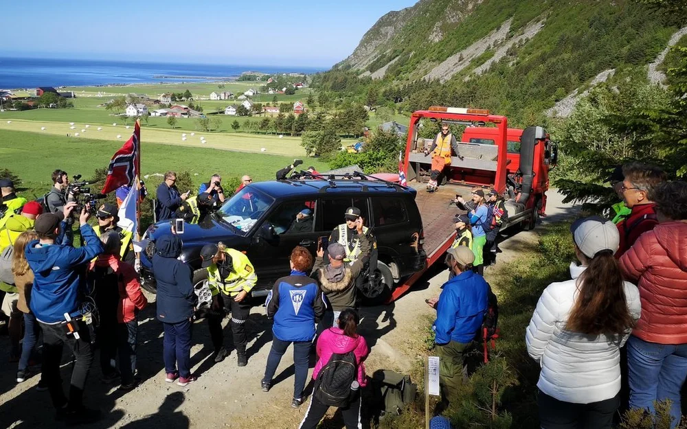 Haramsøya protest Hilde Beate Ellingsæter