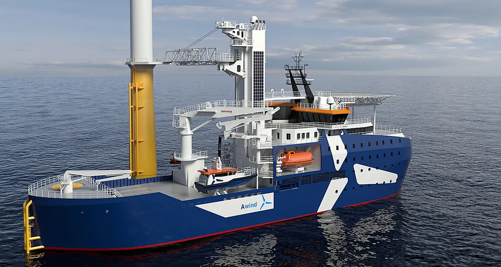 Kongsberg vindfartøy awind illustrasjon km 11