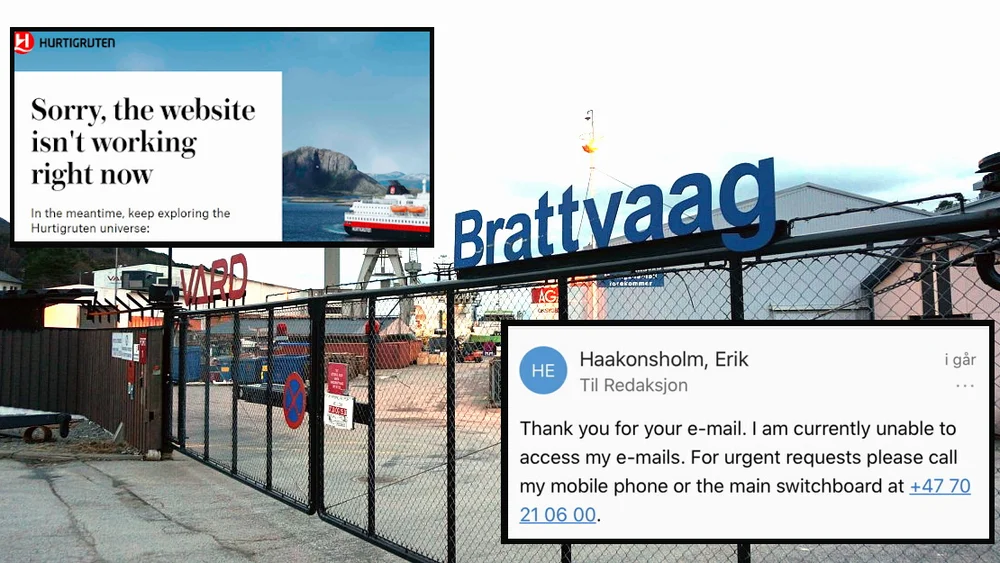 Vard innfelt skjermdump epost nettside hurtigruten 11