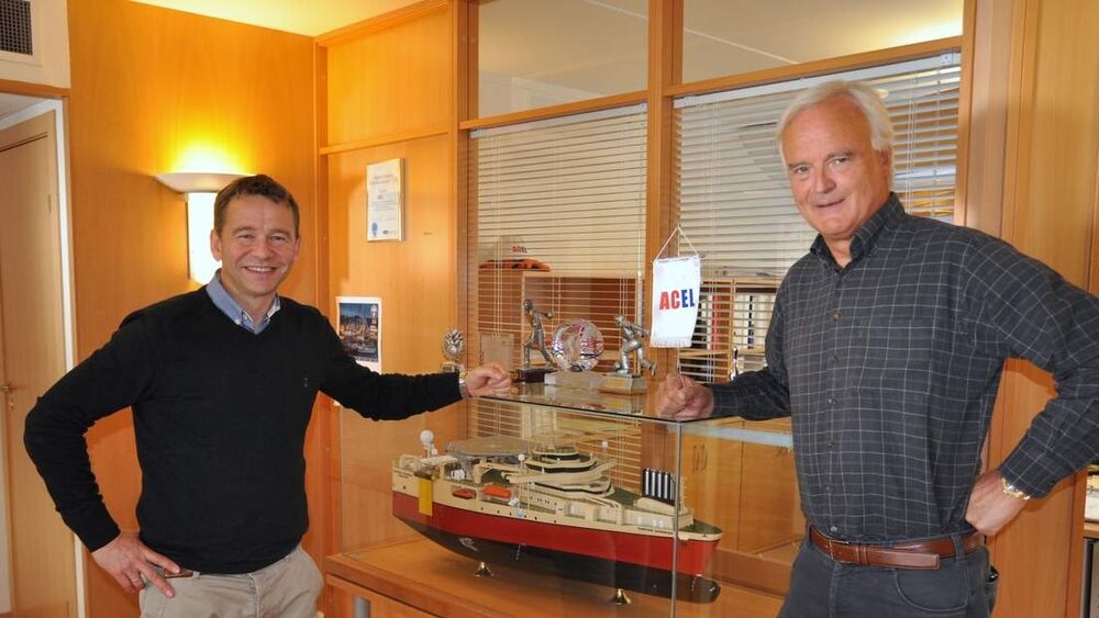 Acel Klaus Kjerstad og Eystein Høgh Krohn Dale