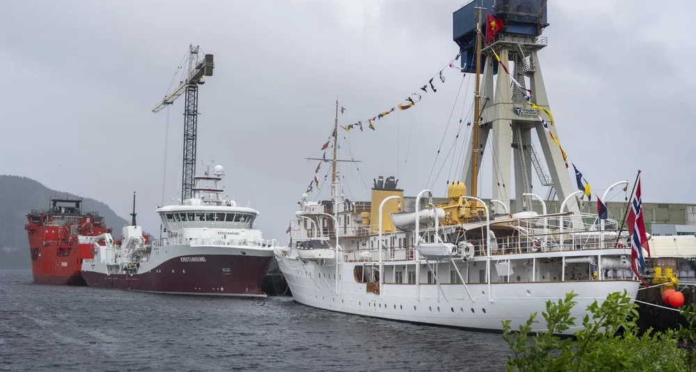 Havyard Leirvik Kongeskipet Heiko Junge NTB
