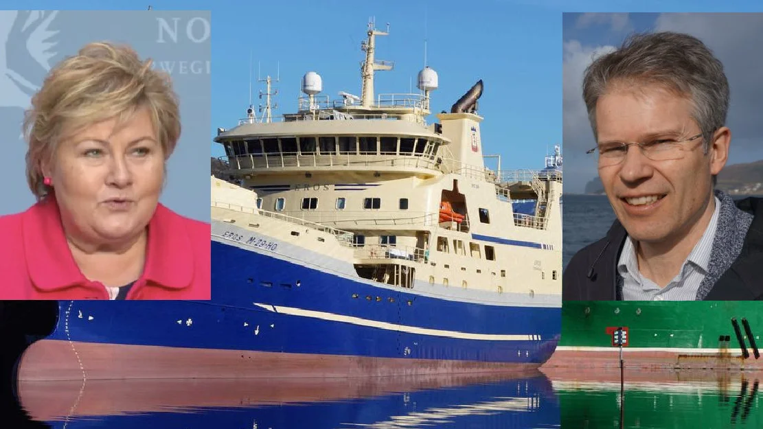 Erna Solberg Per Magne Eggesbø Eros