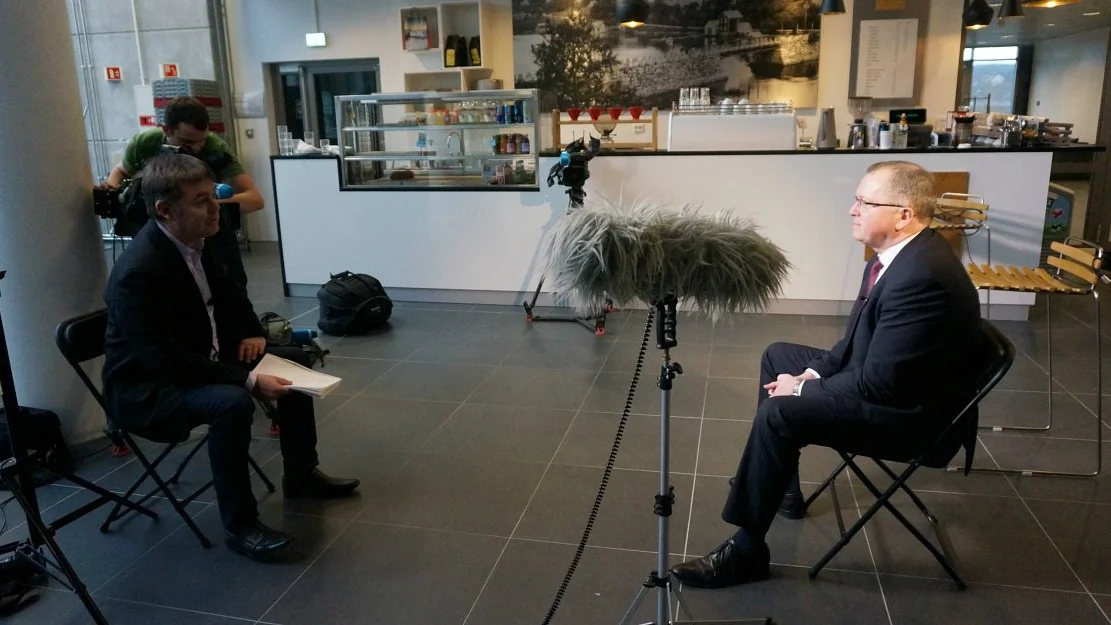 Trist og troest fraa Statoilsjefen