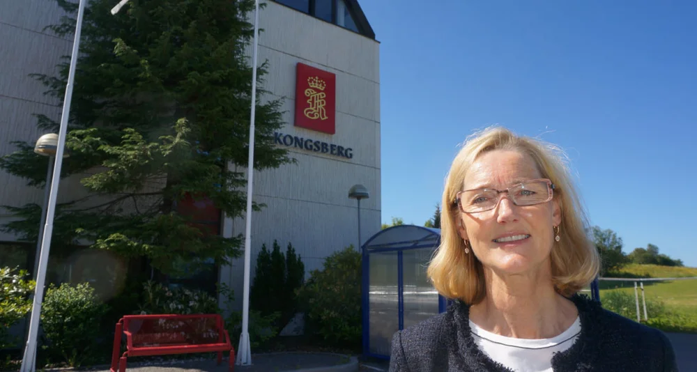 Wenche Andersen divisjonssjef Propulsion Engines Kongsberrg
