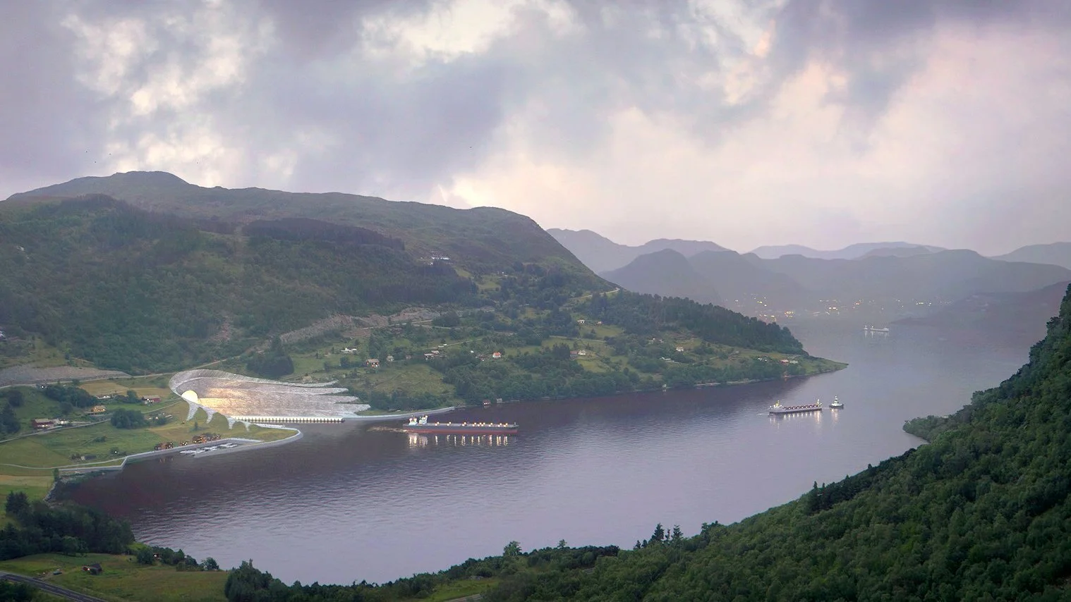 Stad skistunnel Kjøde Snøhetta