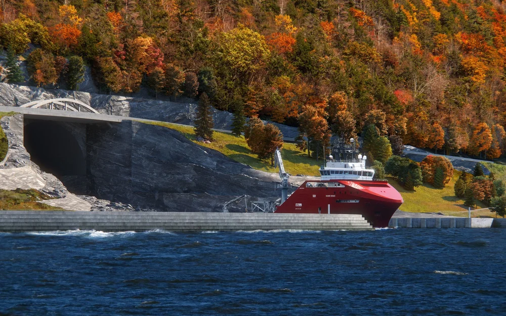 Stad skipstunnel Moldefjorden Snøhetta