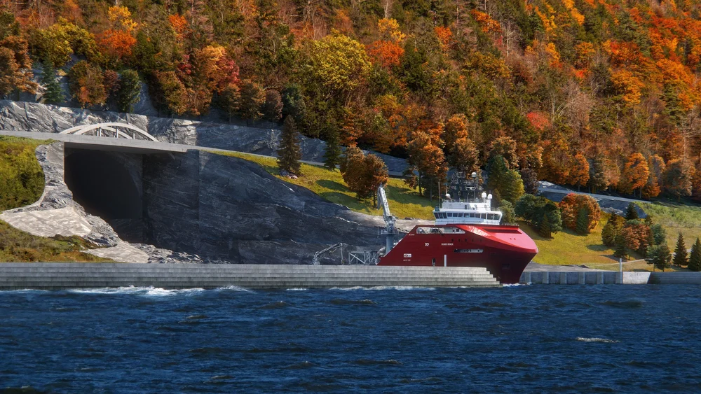 Stad skipstunnel Moldefjorden Snøhetta