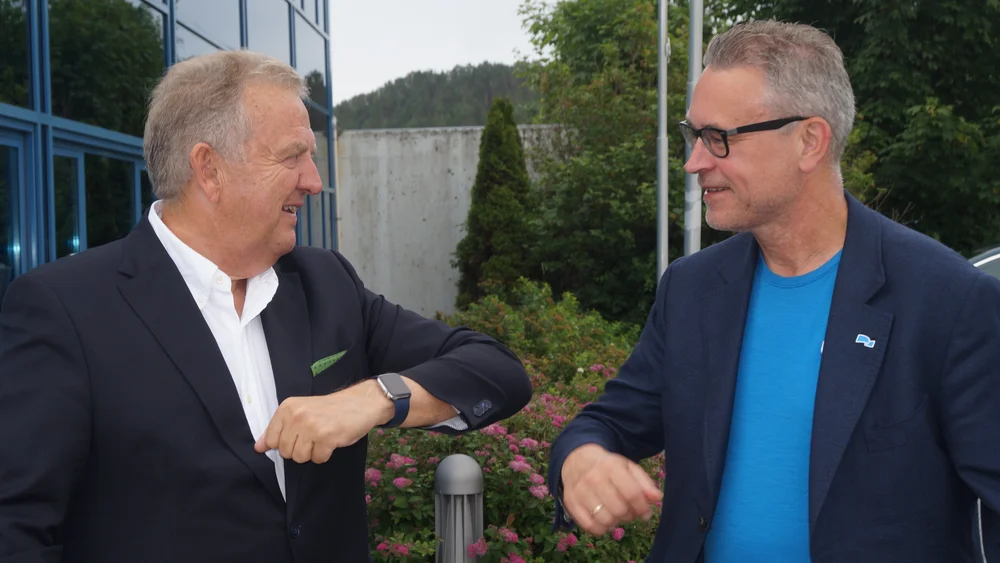 Sigurd Teige og Odd Emil Ingebrigtsen