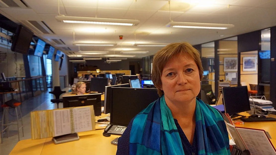 Svakare fraa Polaris i nordvest