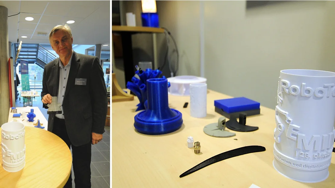 Besoeker bedrifter som kan ha nytte av 3 D printing