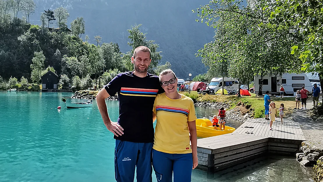 Oldenfjord camping Andreas Sunde Anne Mykløen Sunde foto oldenfjord camping