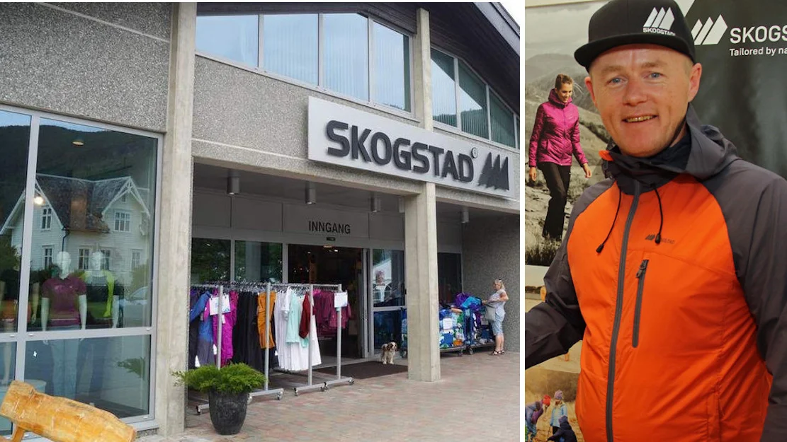 Skogstad butikk montasje Henning Skogstad foto arkiv skiforbundet 11