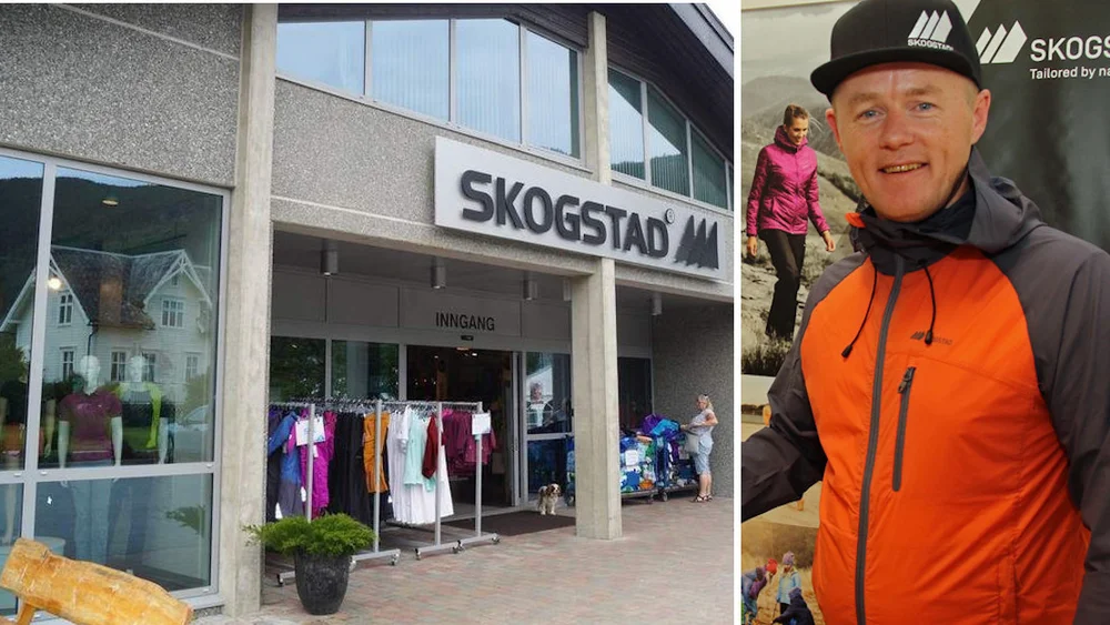 Skogstad butikk montasje Henning Skogstad foto arkiv skiforbundet 11