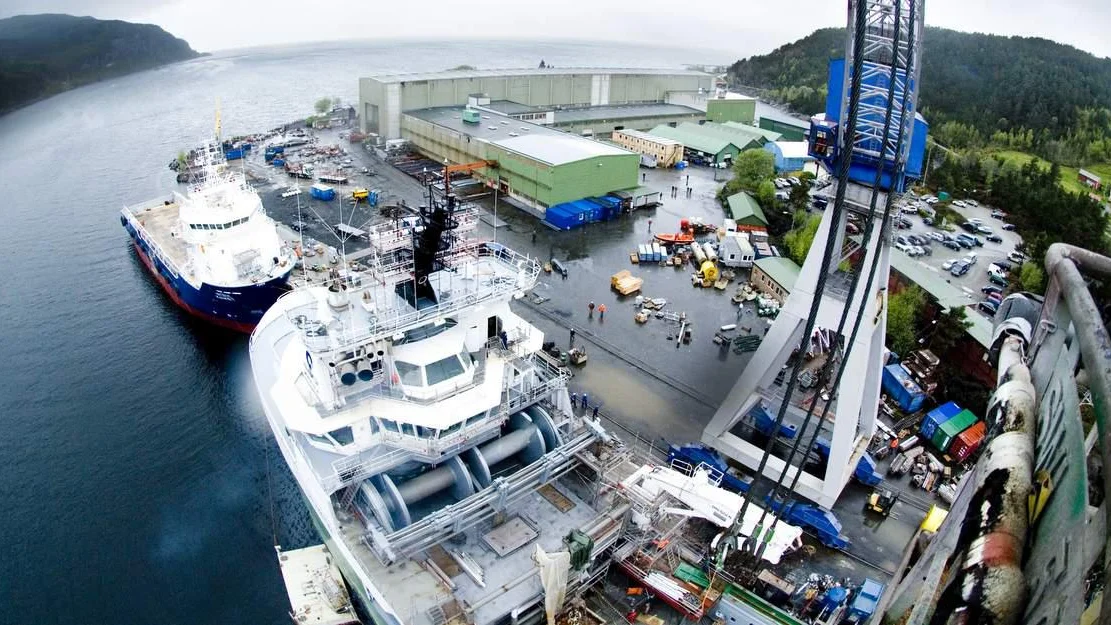Korona stengt Havyard verft