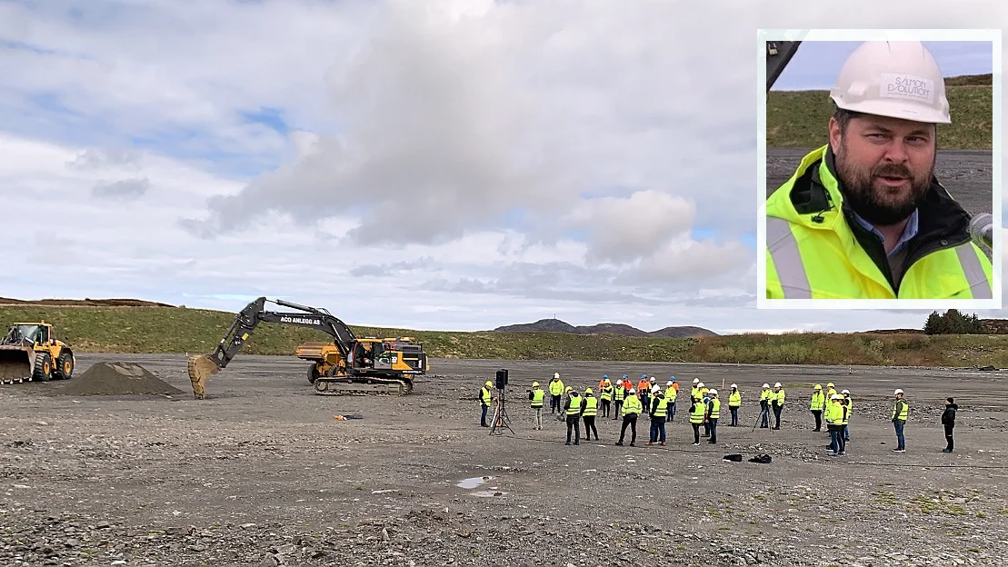 Rett opp for Salmon Evolution