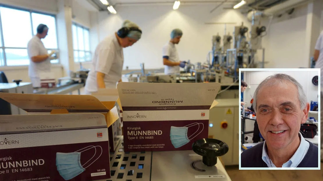 Fraa ide til fabrikk paa tre fire maanadar