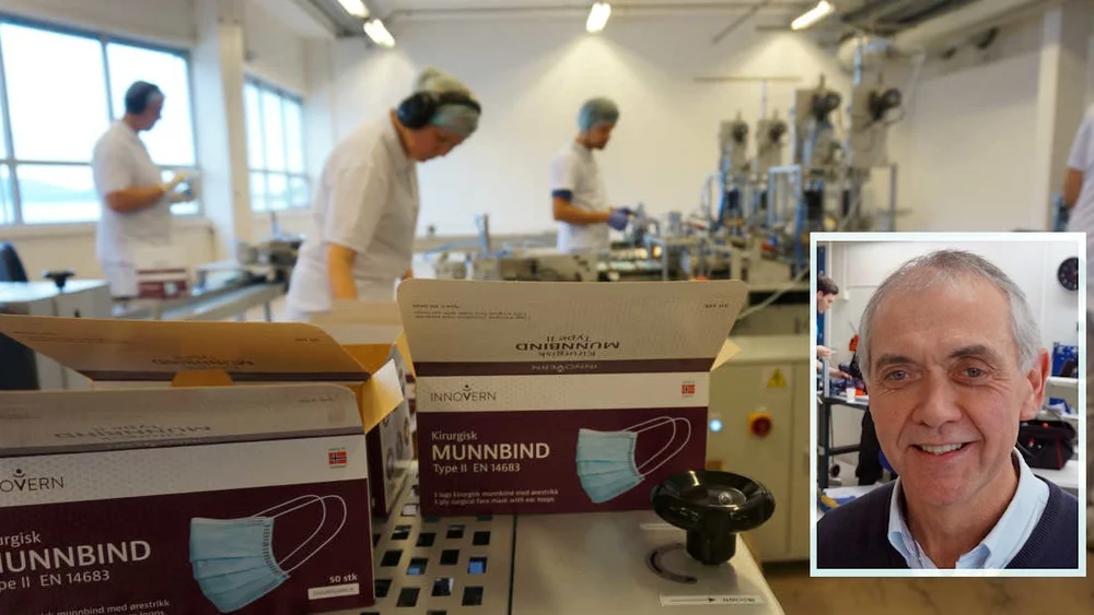 Fraa ide til fabrikk paa tre fire maanadar