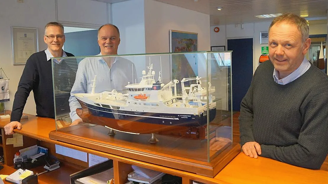 Alle skipsdesignarane er tilbake paa jobb