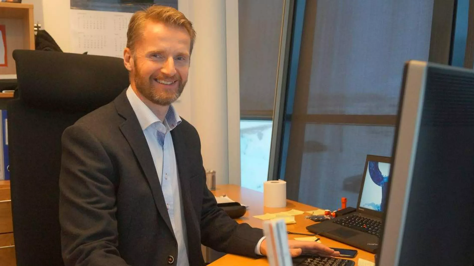 Havyard sjefen Begynner aa faa kontroll