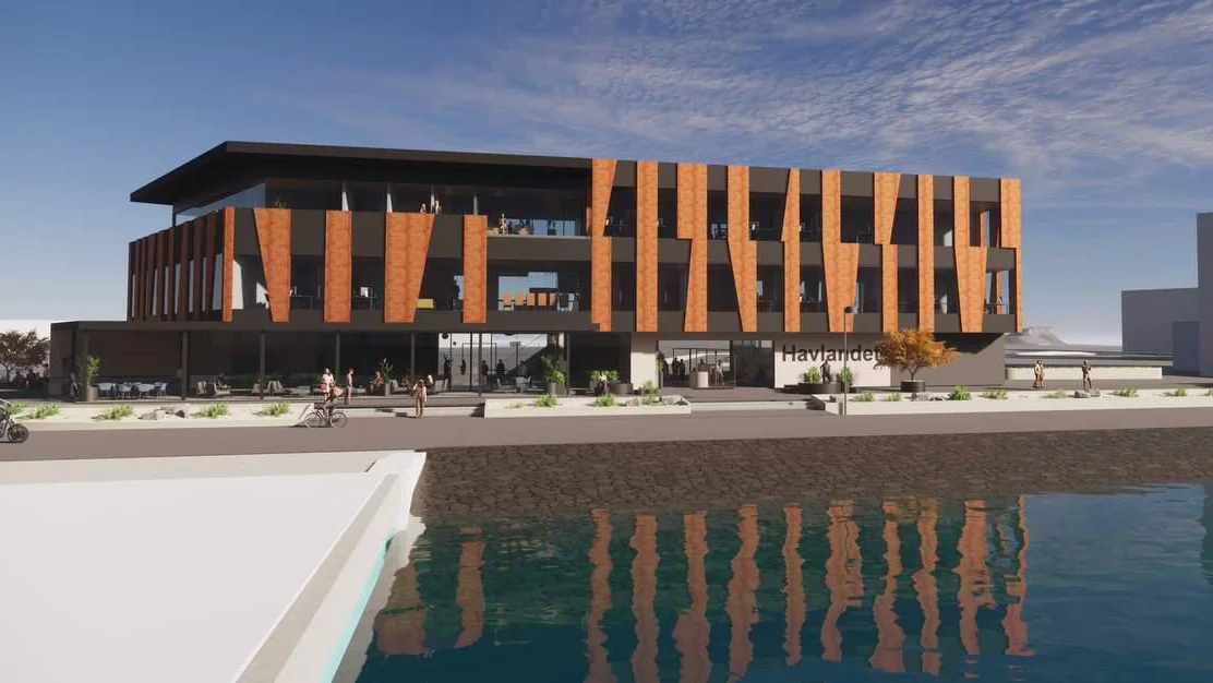 Ervik Saevik med store planar