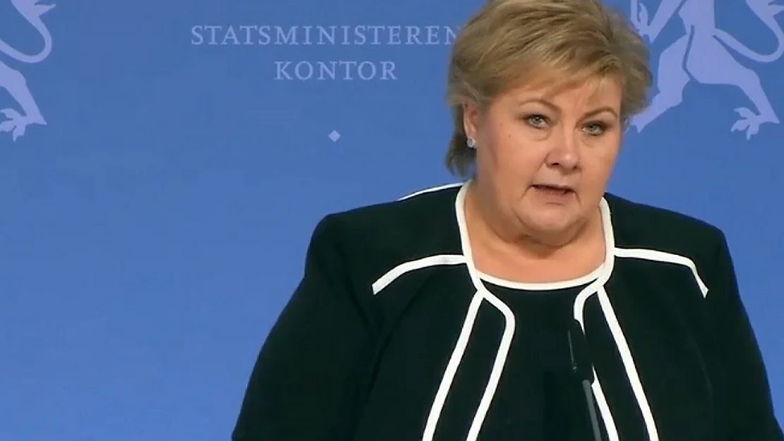 Pressekonferanse paa kort varsel