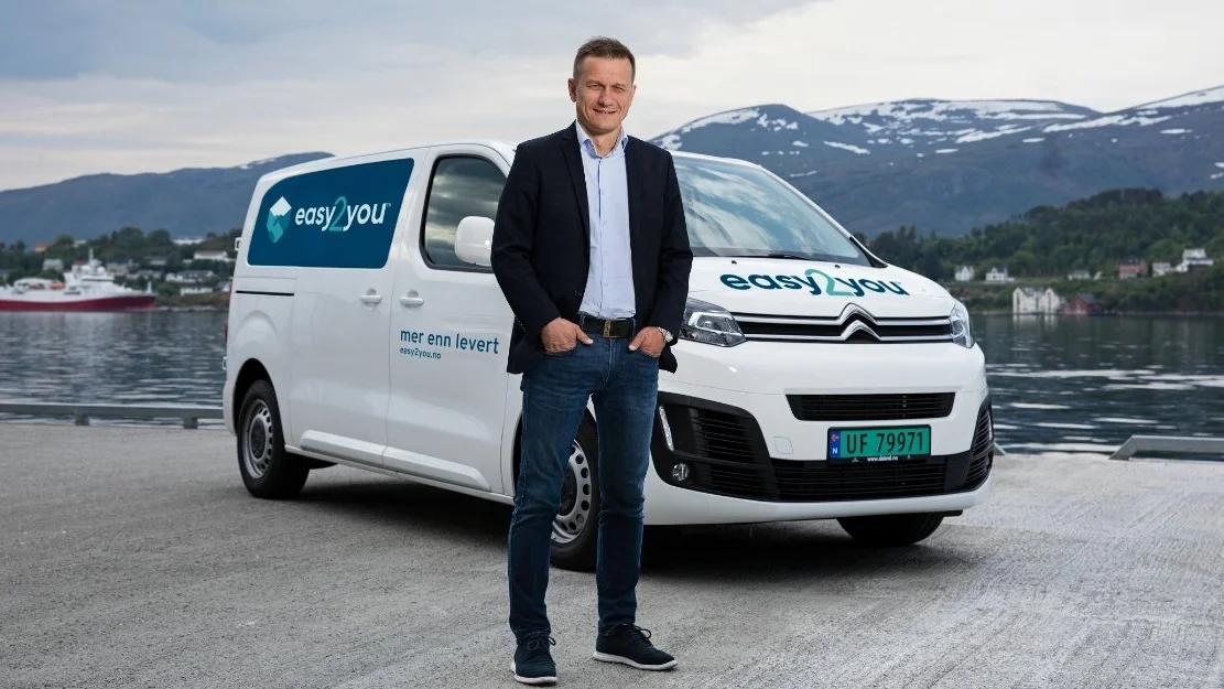 Selger hjemleveringsdelen av Easy2you