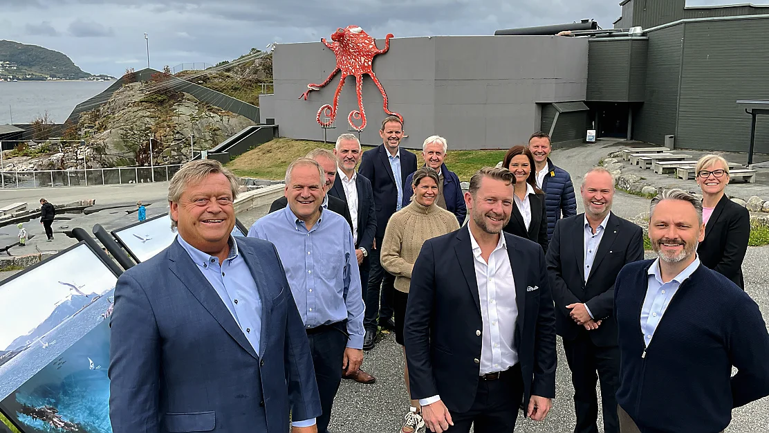 Havbruksklynge gruppebilde atlanterhavsparken foto marius 11