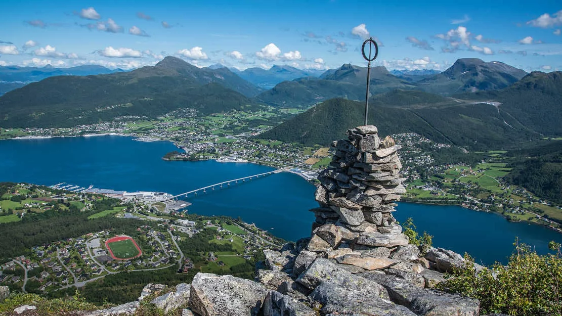 View over Sykkylven 1