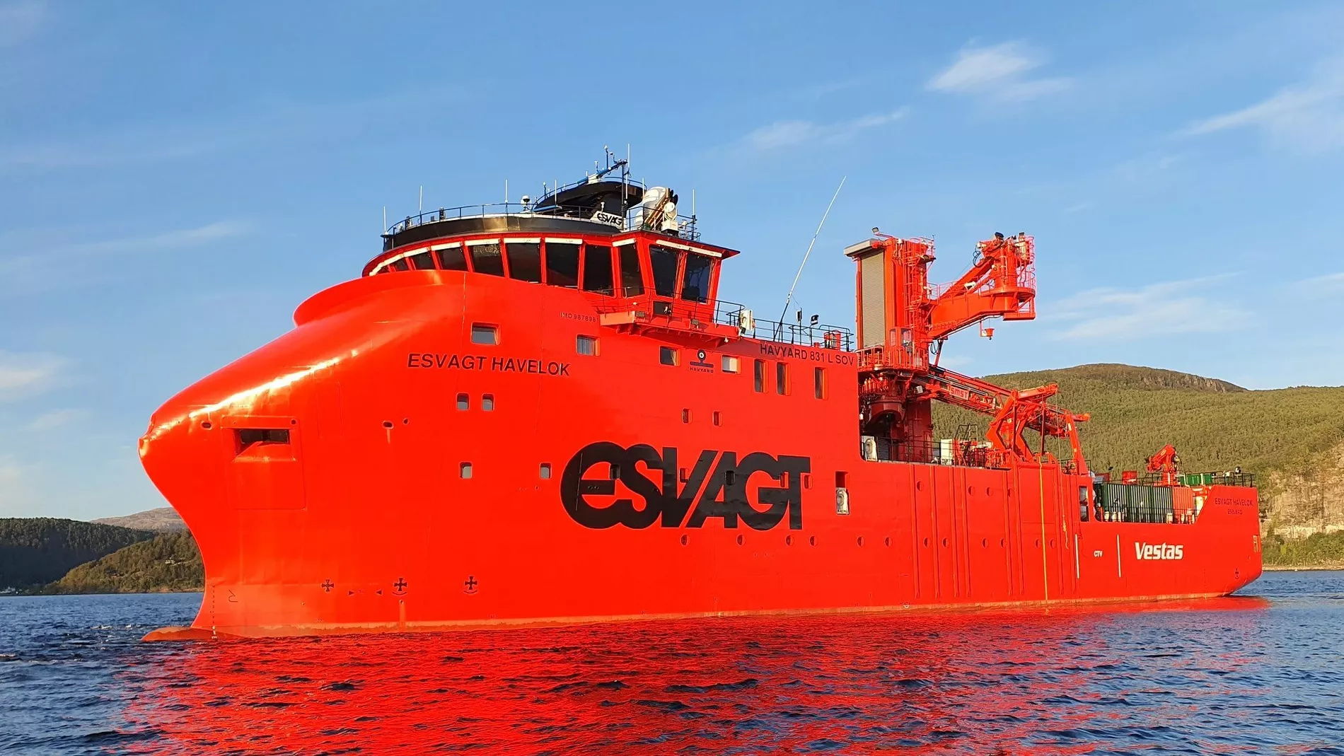 Esvagt Ares havyard