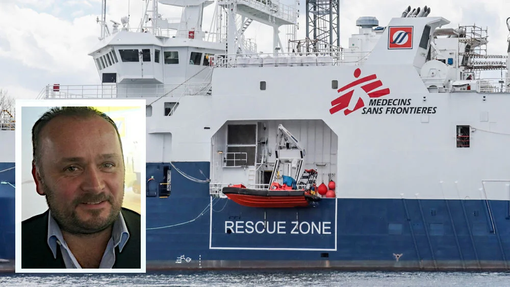 Geo Barents skuteside innfelt øystein uksnøy Foto Leger Uten Grenser ogne 11