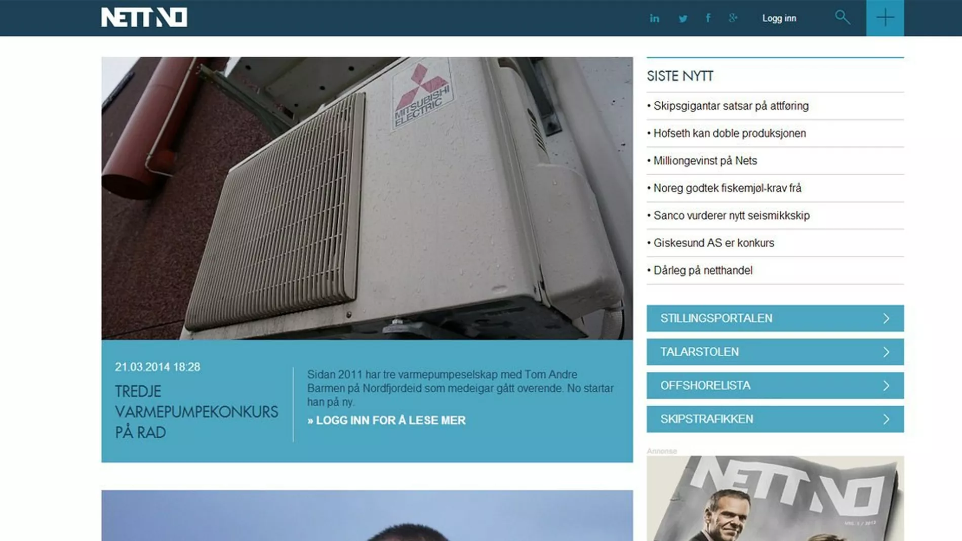 Ber om karantene etter varmepumpekonkurs