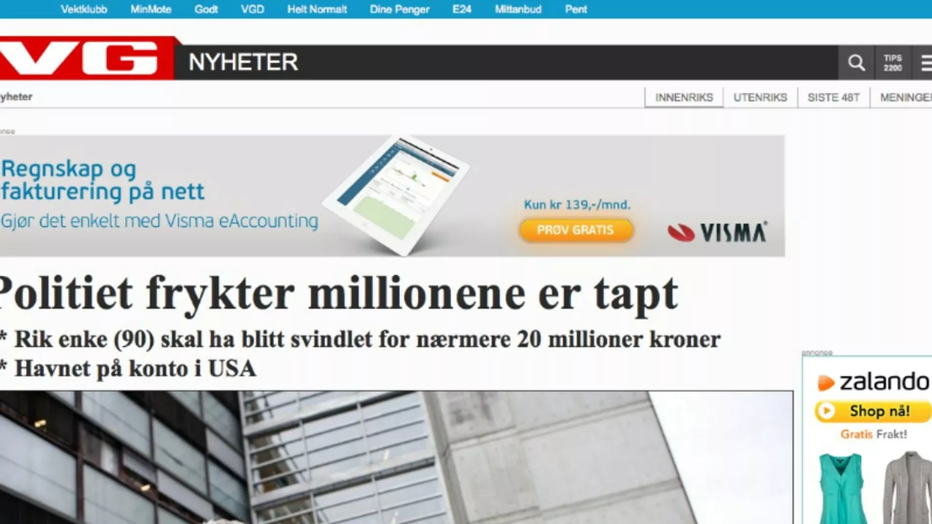 Avviser all kjennskap til USA konto