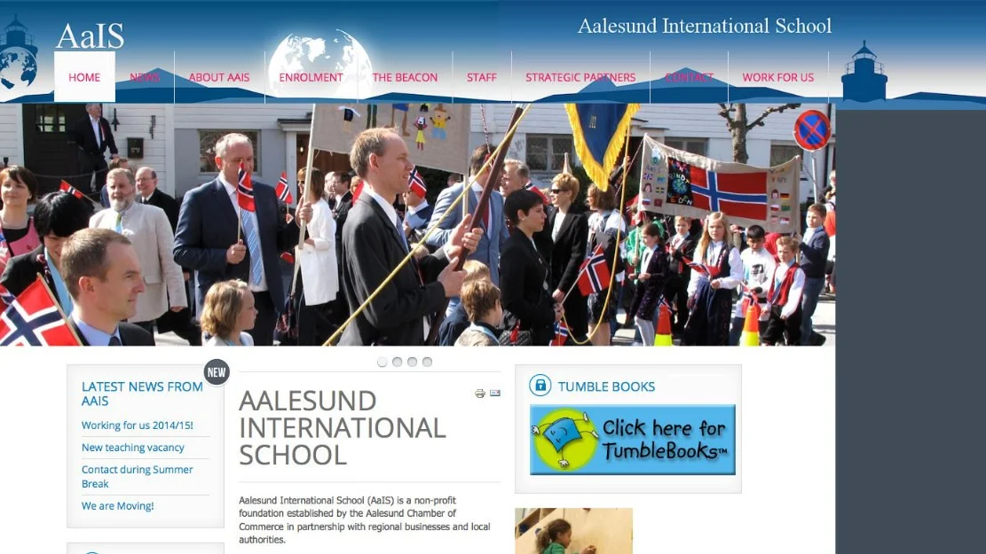 Dobler elevtallet paa internasjonal skole