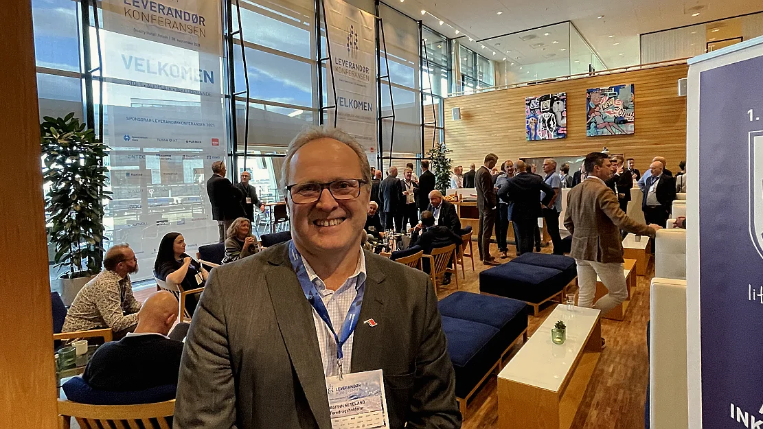 Dagfinn neteland fjord1 leverandørkonferansen 2021 foto marius