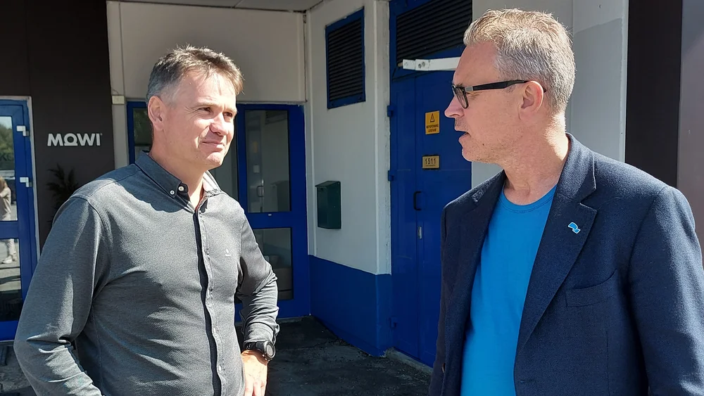 Mowi Asgeir Hasund og Odd Emil Ingebrigtsen