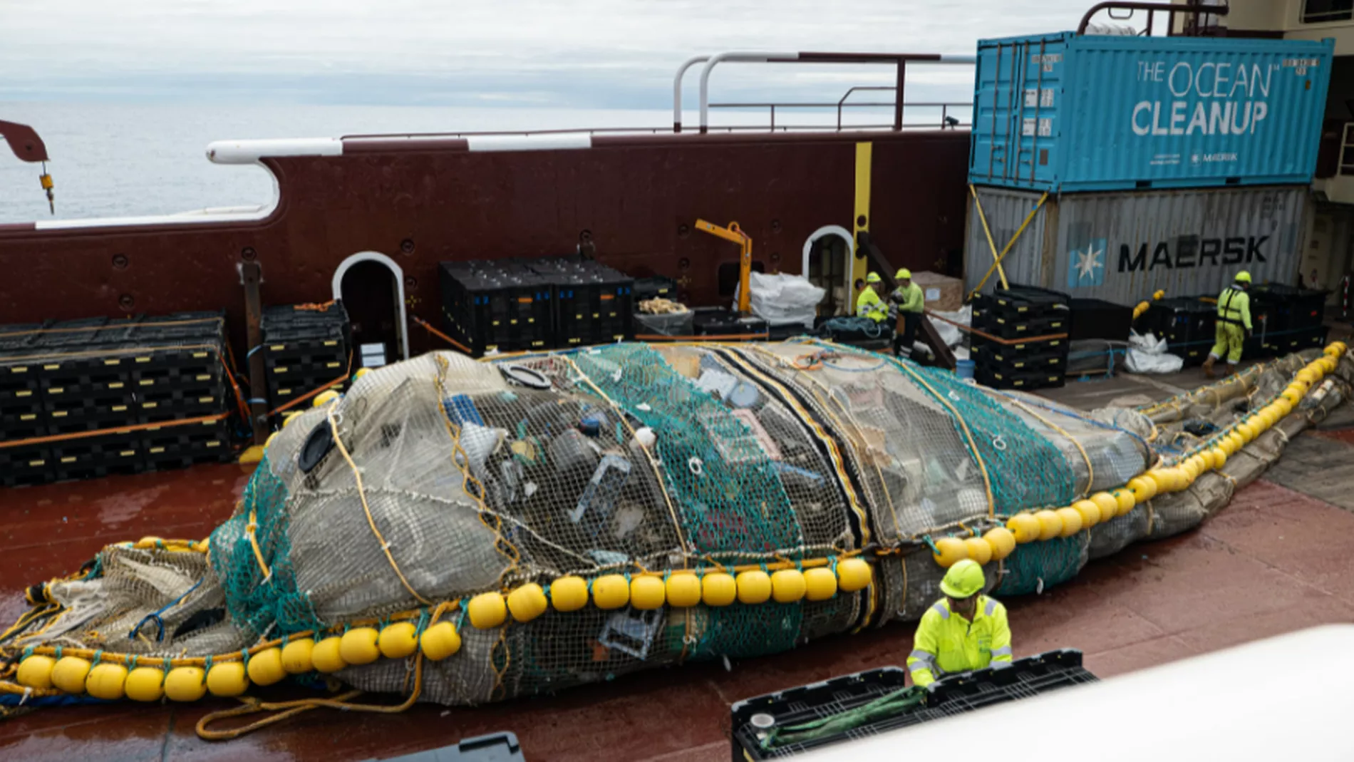 Ocean cleanup hoved