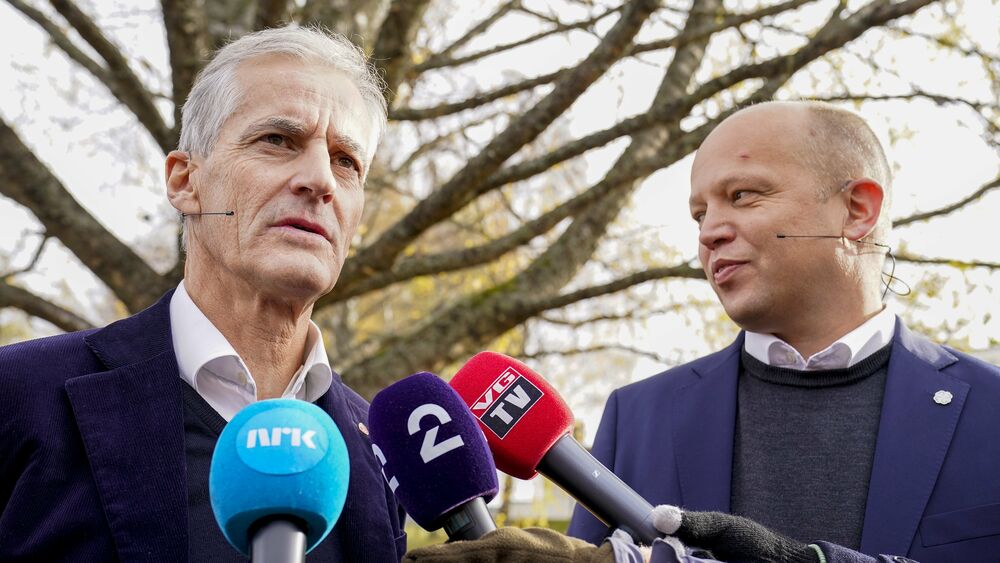 Støre og Vedum