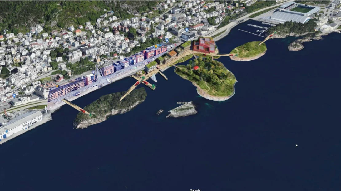 Ålesund Spjelkavik illustrasjon Niels Torp Arkitekter