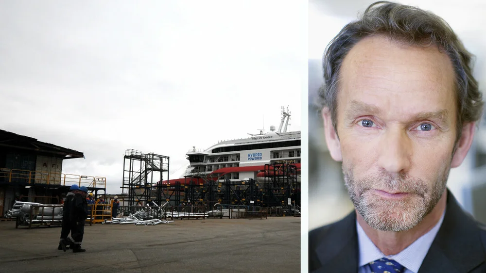 Verft illustrasjon innfelt Harald Magnus Andreassen foto marius first securities