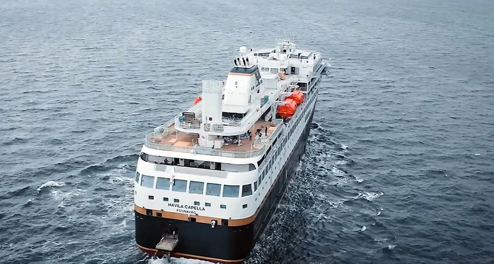 Havila capella skjermdump havila kystruten på facebook 22